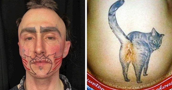 15 alak, aki a furcsa tetoválása miatt vált nevetség tárgyává az interneten