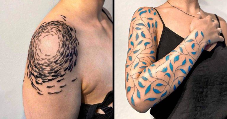 24 minimalista tetoválás, amelyek a merészség és elegancia ideális egyensúlya