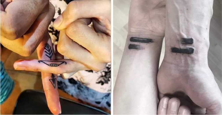 20 menő páros tetoválás, amely többet mond ezer szónál