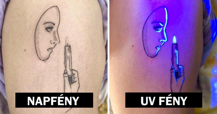 19 tetoválás, melyek rejtett meglepetést rejtenek az UV tintának köszönhetően