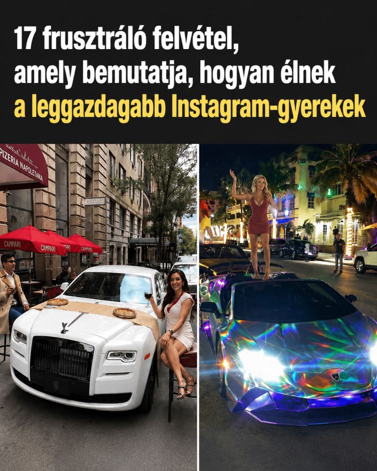 17 frusztráló felvétel, amely bemutatja, hogyan élnek a leggazdagabb Instagram-gyerekek