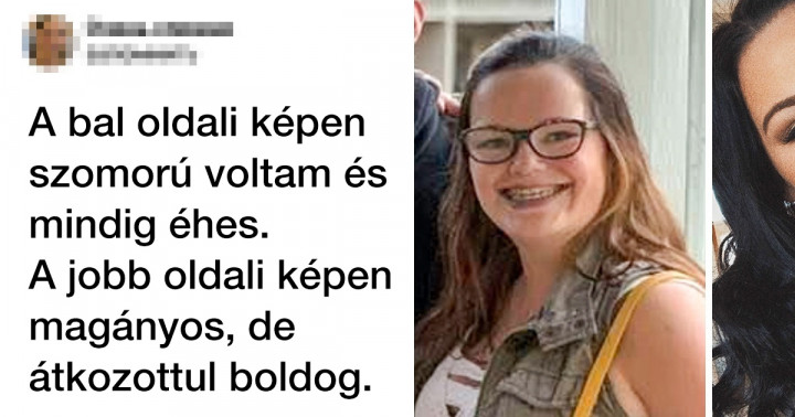 18 személy megmutatta, hogy mennyire megváltozott az élete, miután kilépett egy mérgező kapcsolatból