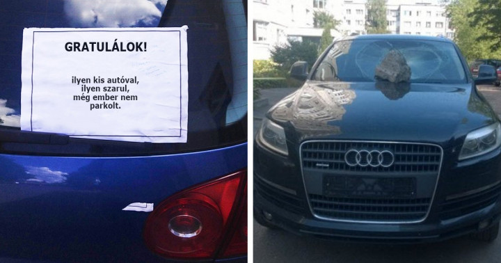 21 béna parkolás, amelyet nem tudtak “megjegyzés” nélkül hagyni az emberek