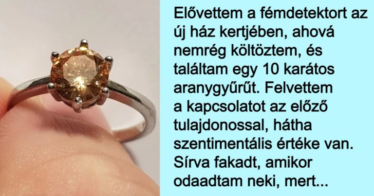 20 ember, aki fémdetektorának hála úgy érezte magát, mintha egy régi kalózládát nyitott volna ki