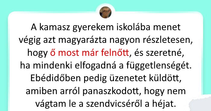 16 szülő, aki bizonyítja, hogy egy kamasszal jóval nehezebb, mint egy újszülöttel