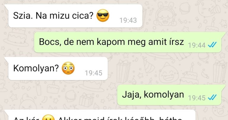 16 ember, aki nem sűrűn használja a fejét