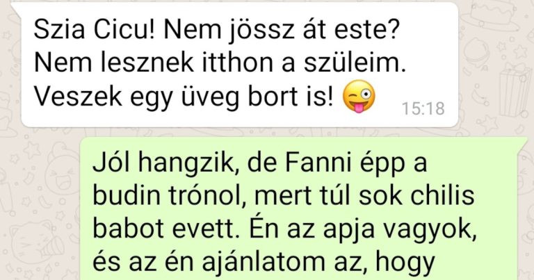 8 üzenetváltás, ami felér egy kimerítő edzéssel a rekeszizmoknak