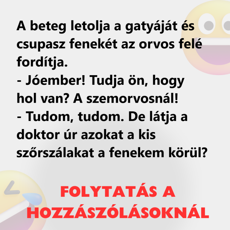 A beteg letolja a gatyáját