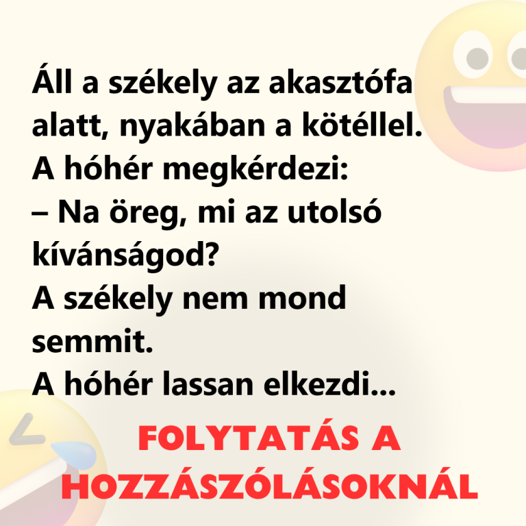 Áll a székely az akasztófa alatt, nyakában a kötéllel