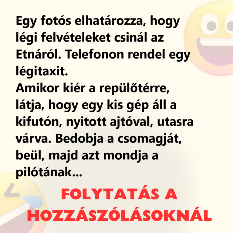 Egy fotós elhatározza, hogy légi felvételeket csinál az Etnáról