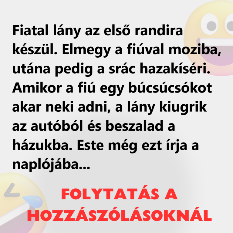 Fiatal lány az első randira készül