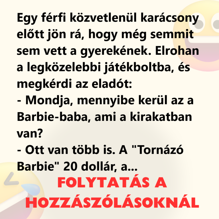 VICC: Egy férfi közvetlenül karácsony előtt jön rá