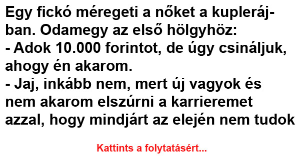 VICC: Egy fickó méregeti a nőket
