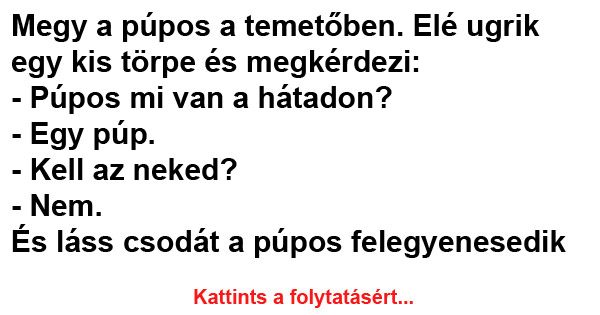 VICC: Megy a púpos a temetőben