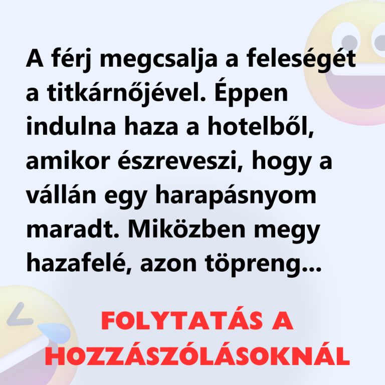 A férj megcsalja a feleségét a titkárnőjével