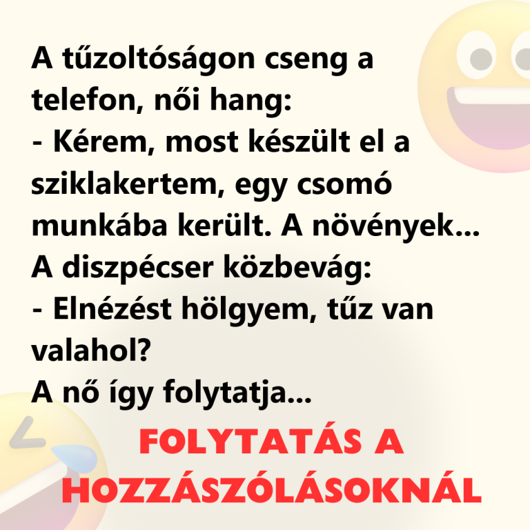 A tűzoltóságon cseng a telefon