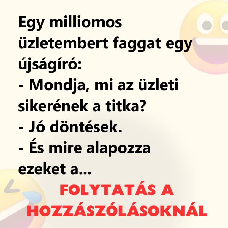 Egy milliomos üzletembert faggat egy újságíró