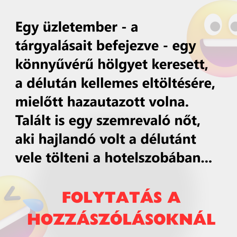 Egy üzletember a tárgyalásait befejezve