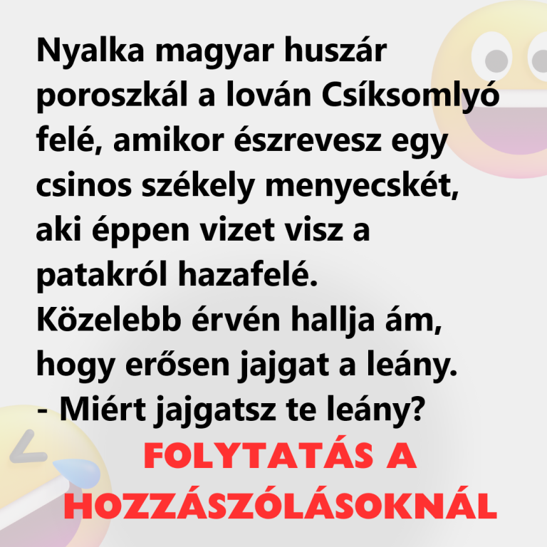 Nyalka magyar huszár poroszkál a lován Csíksomlyó felé