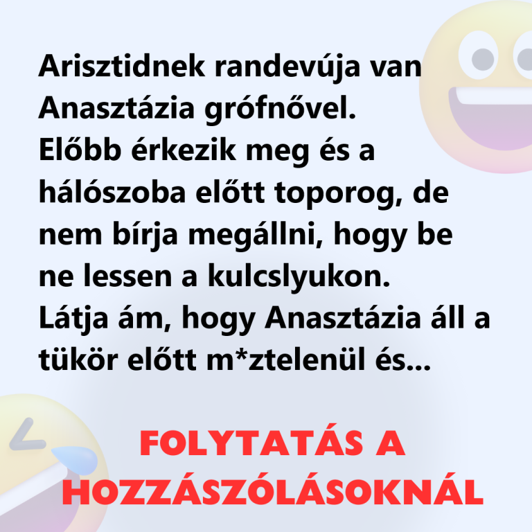 Arisztidnek randevúja van Anasztázia grófnővel