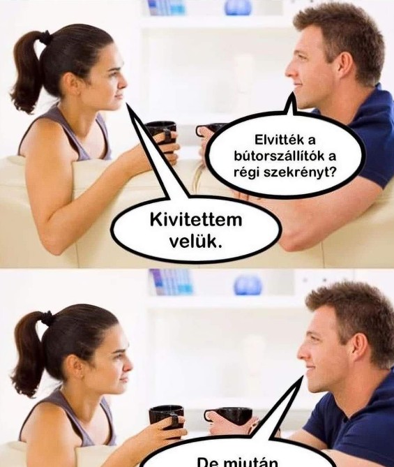 Elvitték a bútorszállítók a régi szekrényt?