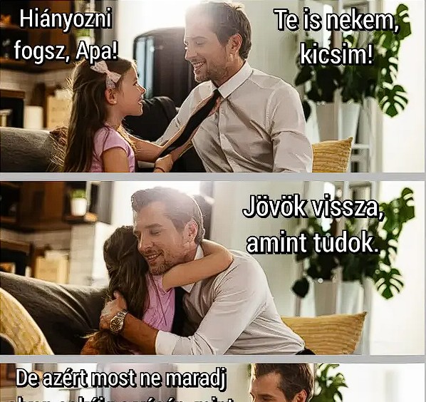 Hiányozni fogsz, Apa!