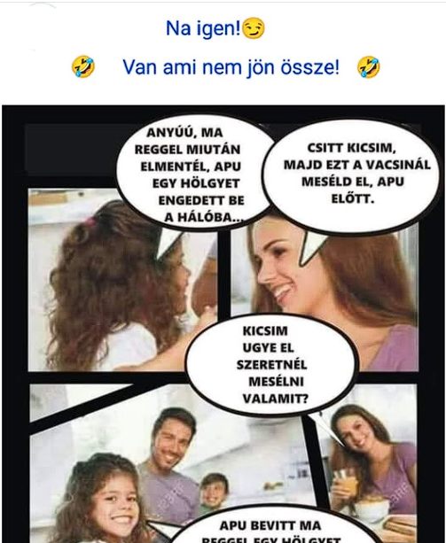 Anyúúú, ma reggel miután elmentél …