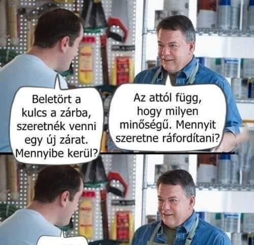 Beletört a kulcs a zárba