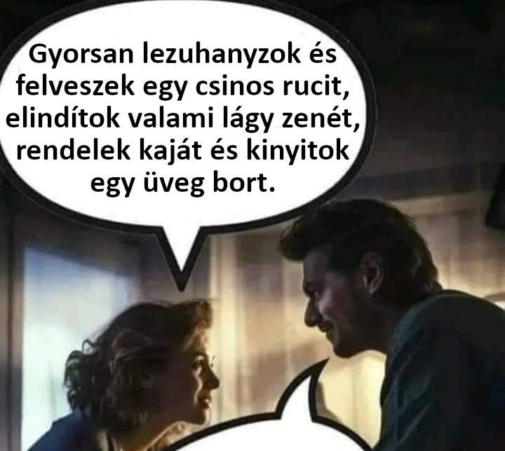 Gyorsan lezuhanyzok