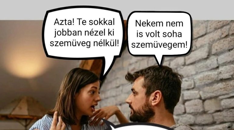 Te sokkal jobban nézel ki szemüveg nélkül