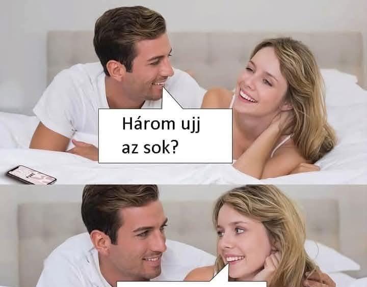 Három ujj az sok?