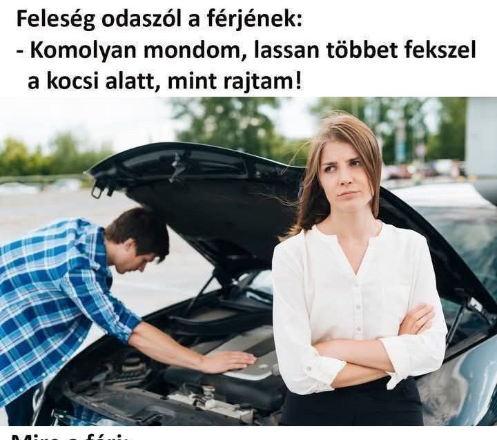 Feleség odaszól