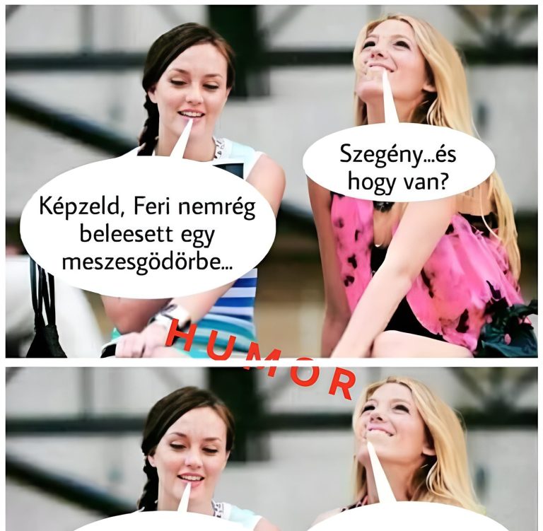 Képzeld, Feri nemrég…