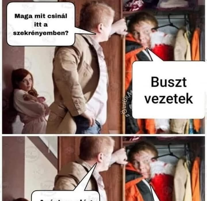 Maga mit csinál…