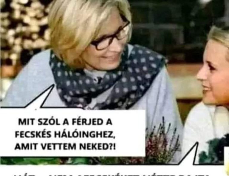 Mit szól a férjed…