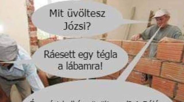 Mit üvöltesz Józsi?