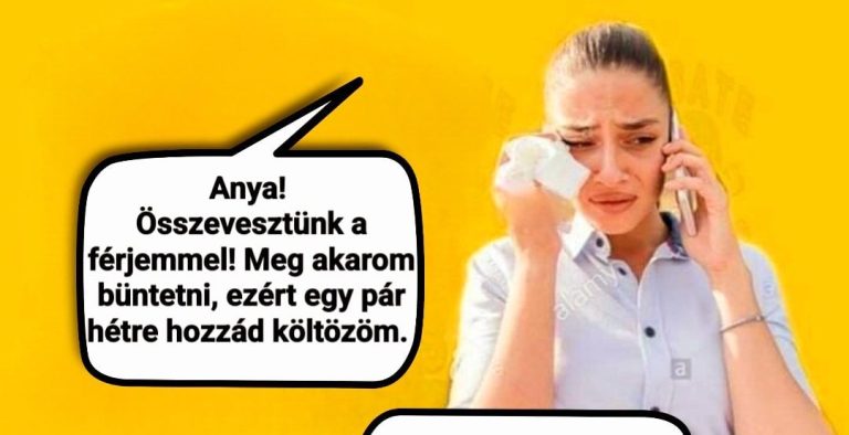 Összevesztünk a férjemmel…