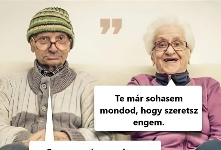 Te már sohasem mondod…