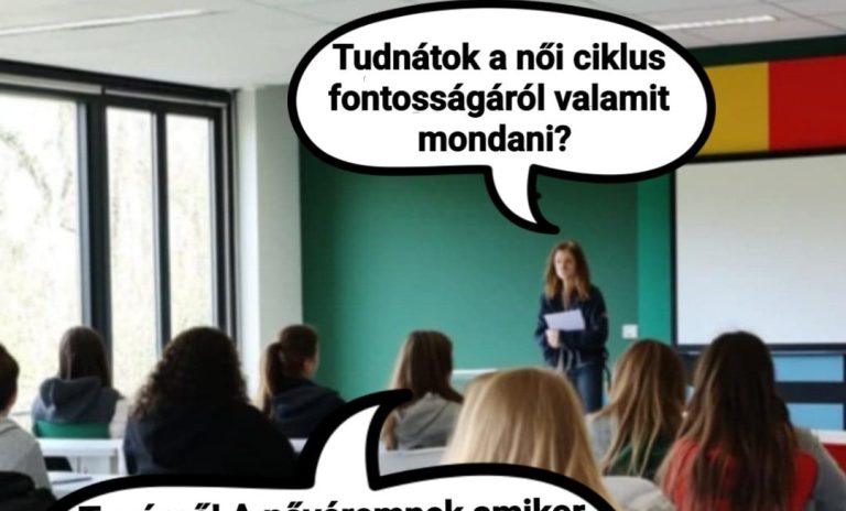 Tudnátok a női ciklus…