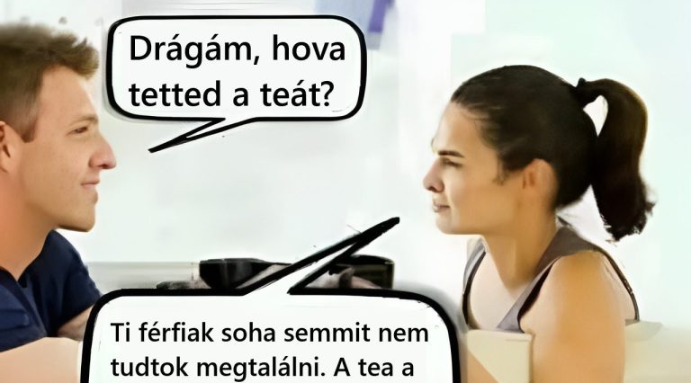 Drágám, hova tetted a teát?