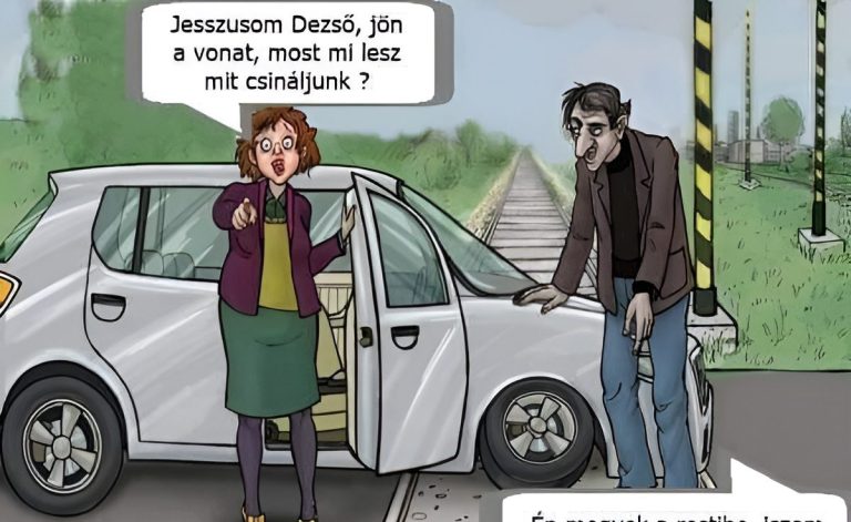 Jön a vonat…