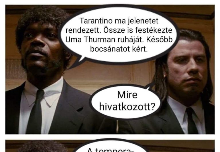 Ma jelenetet rendezett…