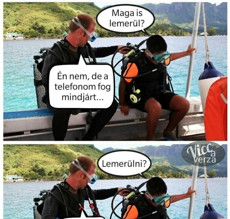 Maga is lemerül?