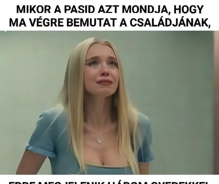 Mikor a pasid azt mondja…