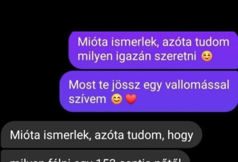 Mióta ismerlek…