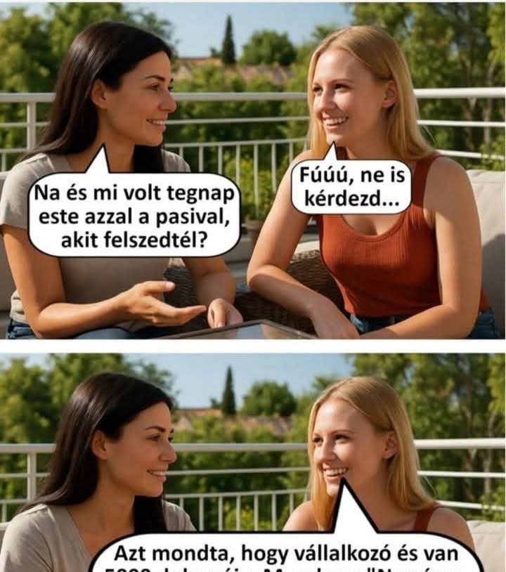Na és mi volt tegnap este…