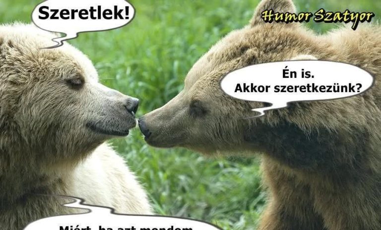 Szeretlek! Én is.