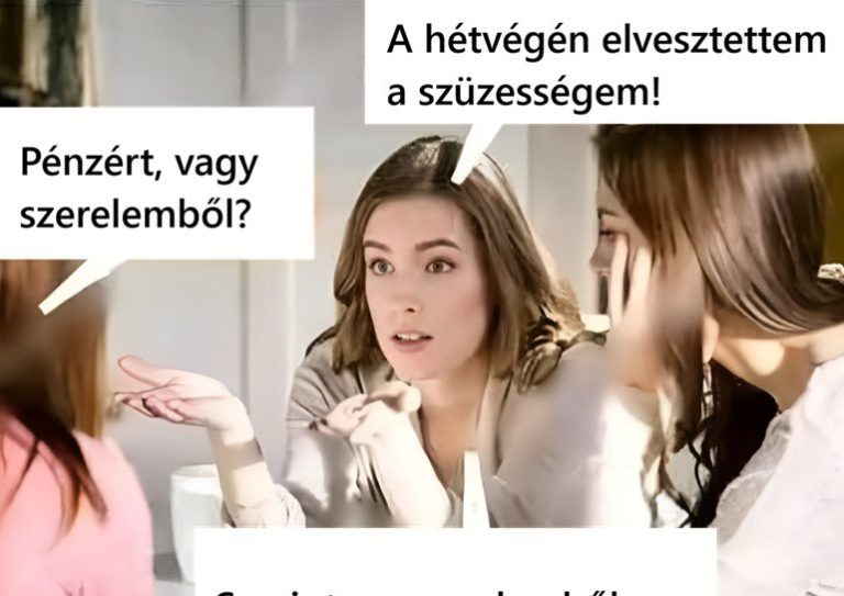 A hétvégén elvesztettem…