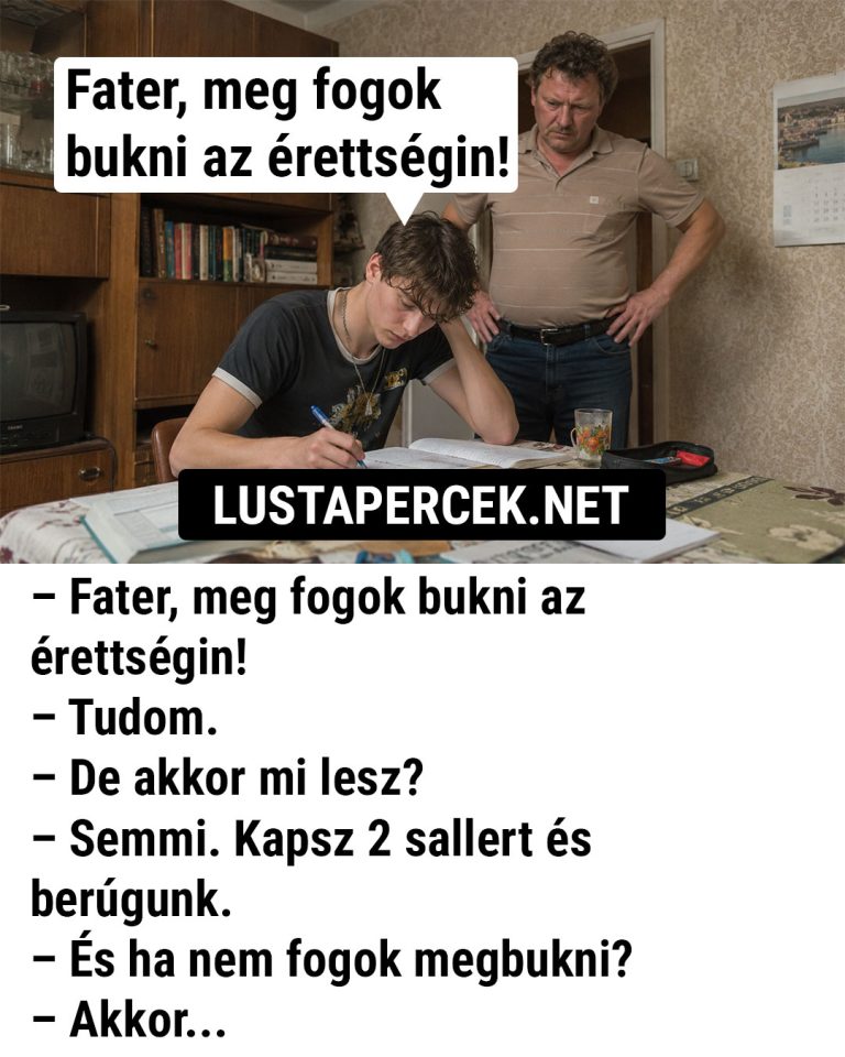 VICC: Meg fogok bukni az érettségin!