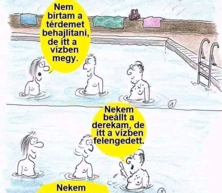 Nem bírtam a térdeimet behajlítani